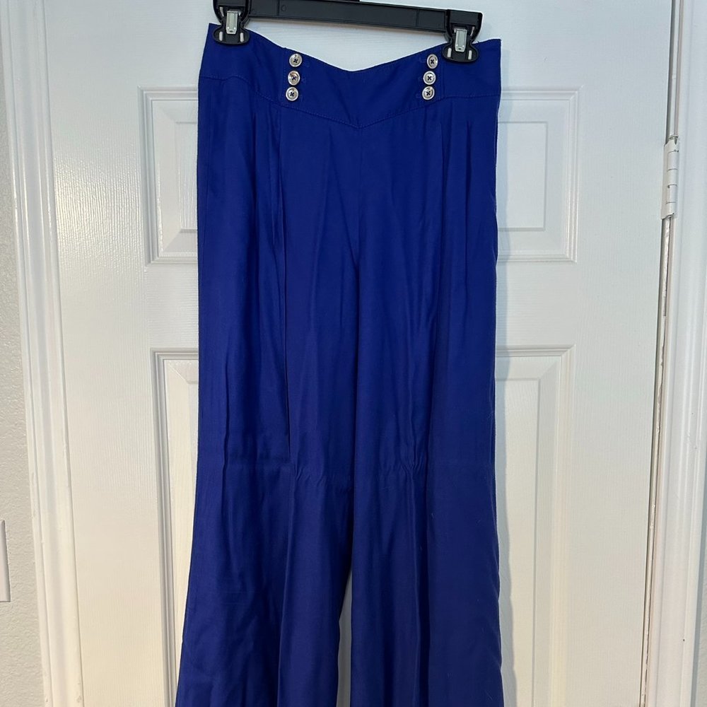 Flowy High-waist Dress Pants